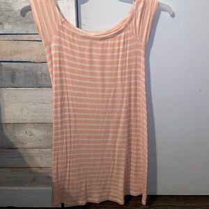 striped true craft off the shoulder dress